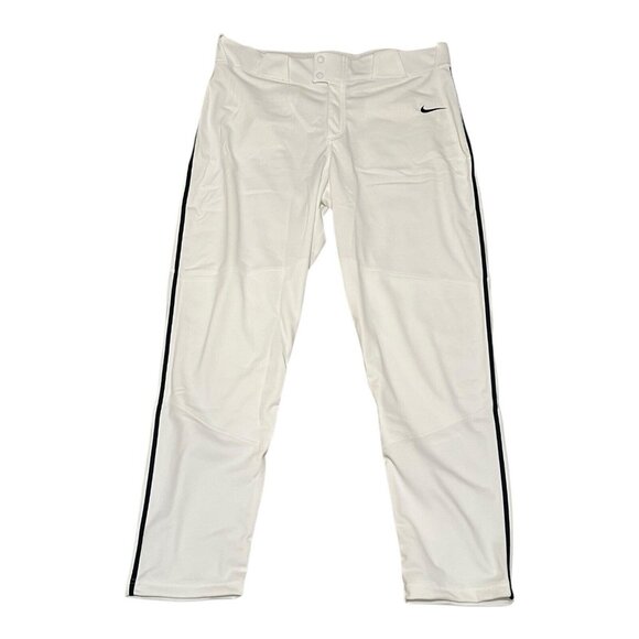 Nike Vapor Select Baseball Pants White Navy Blue BQ5489-107 Mens Size XL NWT - Picture 3 of 6